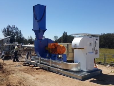 Gas Blower-skid