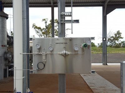 Gas Sampling Point station